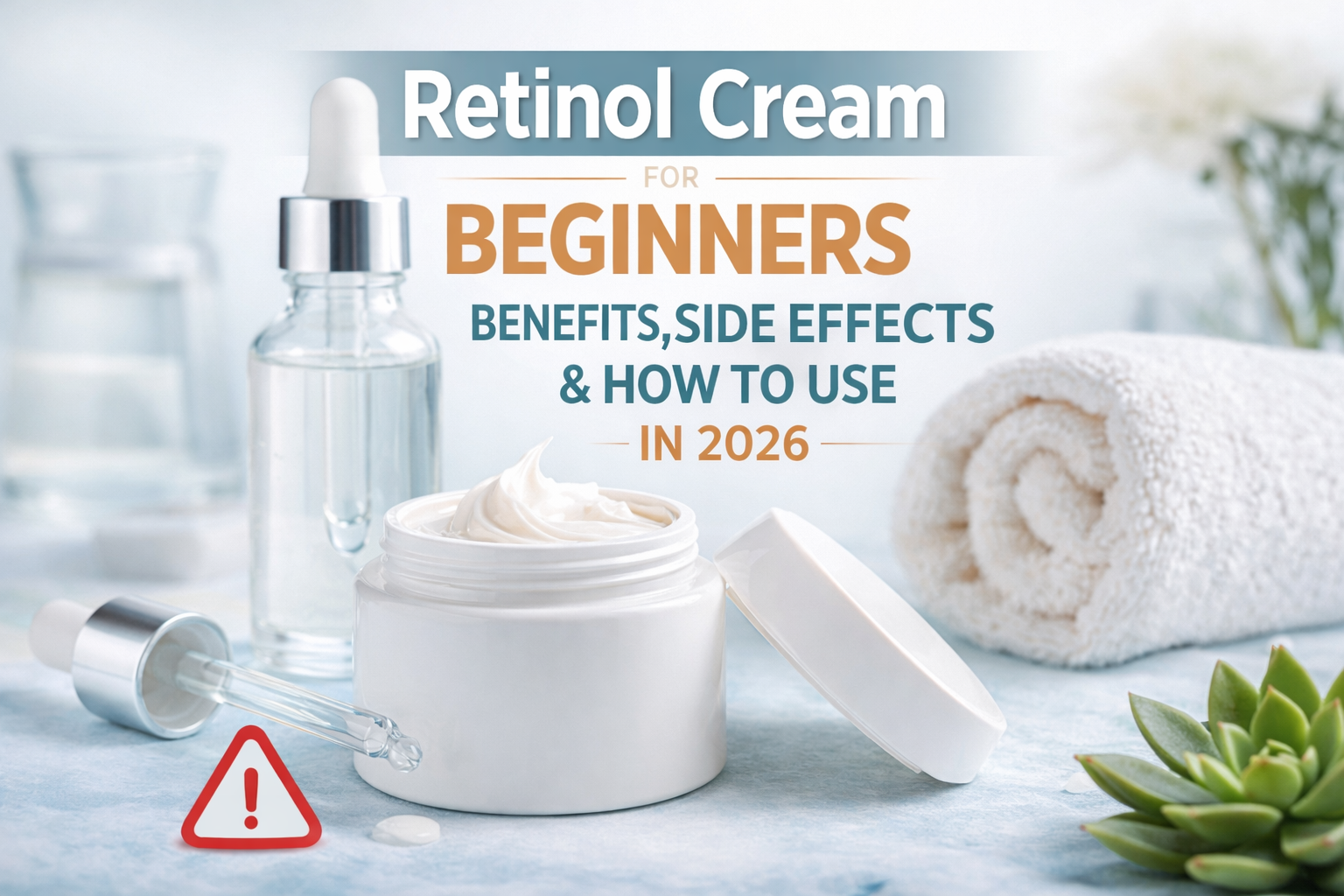 Retinol Cream for Beginners: Benefits & How to Use (2026)