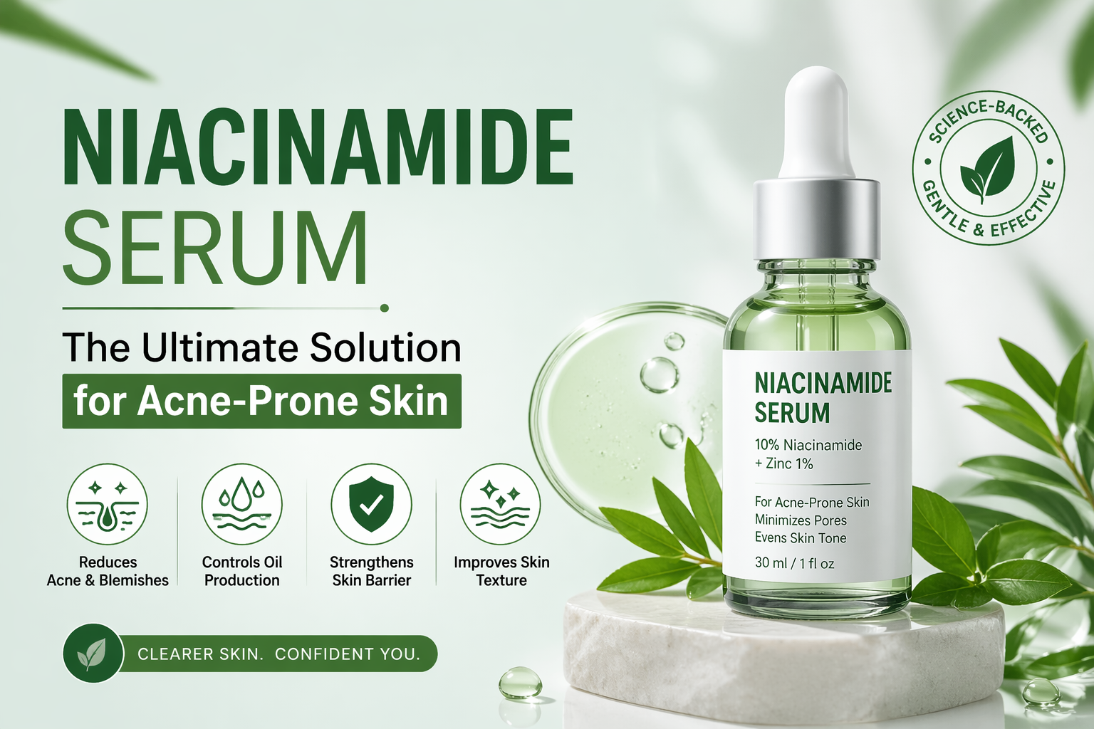 Niacinamide Serum The Ultimate Solution for Acne-Prone Skin