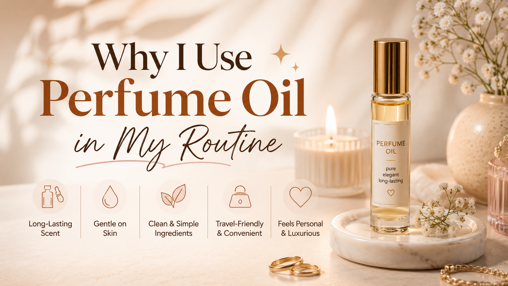 Why I Use Perfume Oil in My Routine