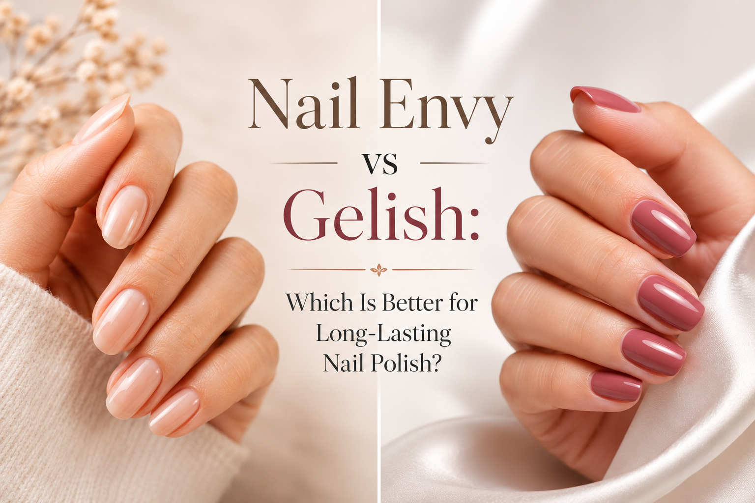 Nail Envy vs Gelish
