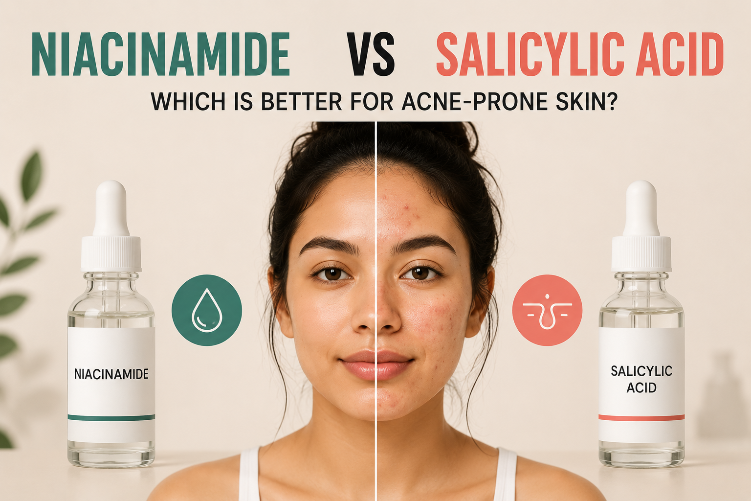 Niacinamide vs Salicylic Acid: Which Is Better for Acne-Prone Skin?