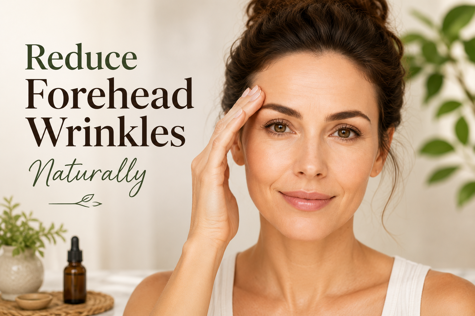 Reduce Forehead Wrinkles Naturally