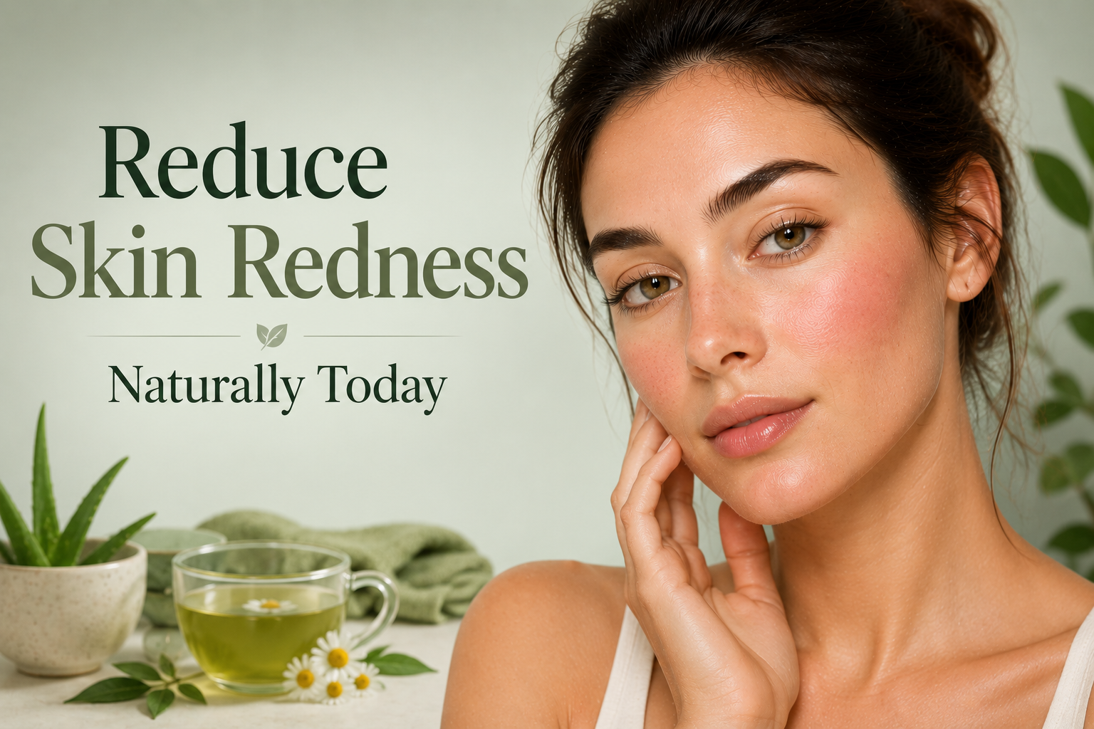 Reduce Skin Redness Naturally Today